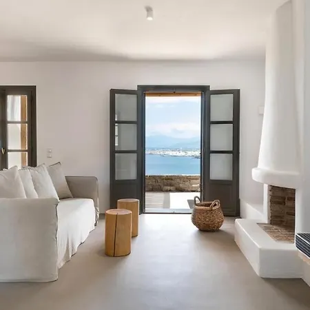 Hotel Platinum Paros - 4 Bedrooms - Indigo - Sea View & Private Pool - Naousa 4*